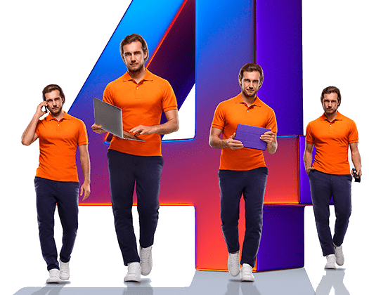 Великолепная четверка Ростелеком в&nbsp;село Кожаны (Красноярский край)